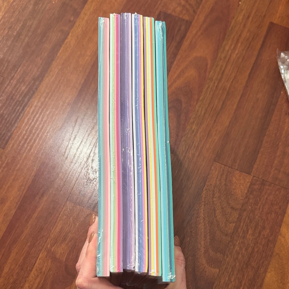 Bundle of 6 Colorful Cardstock Paper 8.5”x11” - Picture 2 of 2